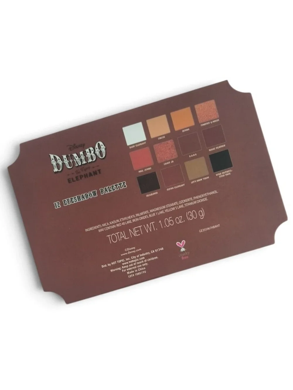 Disney Dumbo Eyeshadow Palette